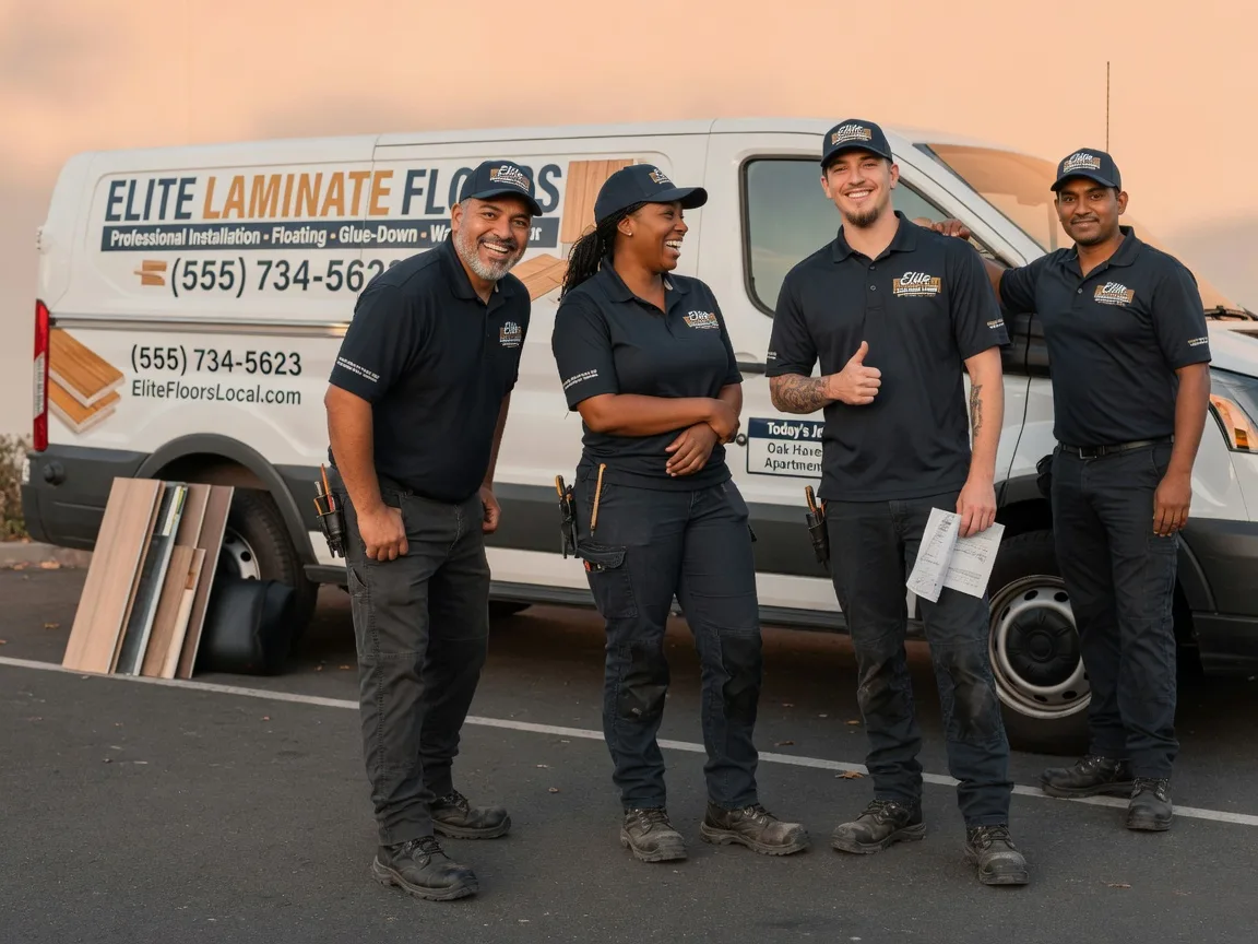 Laminate flooring installation company in Chatfield, TX